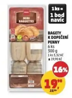 Penny Market Penny bagety k dopečení nabídka