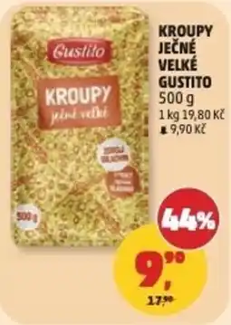 Penny Market Gustilo kroupy ječné velké nabídka