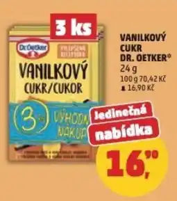 Penny Market Dr.Oetker vanilkový cukr/cukor nabídka