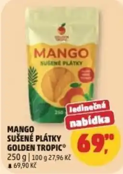 Penny Market Golden Tropic mango sušené plátky nabídka