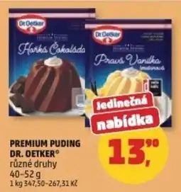 Penny Market Dr. Oetker premium pudding nabídka