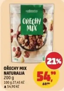 Penny Market Naturalia ořechy mix nabídka