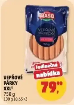 Penny Market Maso veprove parky xxl nabídka
