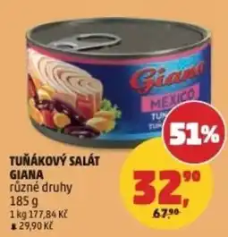 Penny Market Giana tuňákový salát nabídka