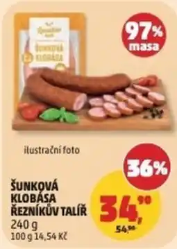 Penny Market Šunková klobása řezníkův talíř nabídka