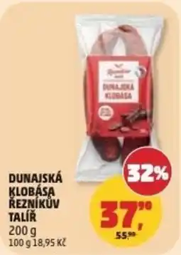 Penny Market Dunajská klobása rezníkův talíř nabídka