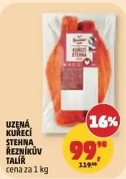 Penny Market Uzena kuřecí štěhna řezníkův talíř nabídka