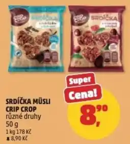 Penny Market Srdička můsli crimp crop nabídka
