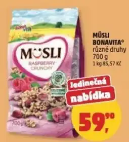 Penny Market Mosli různé druhy nabídka