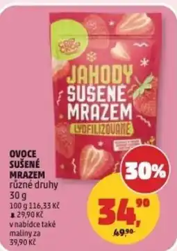 Penny Market Jahody sušené mrazem nabídka