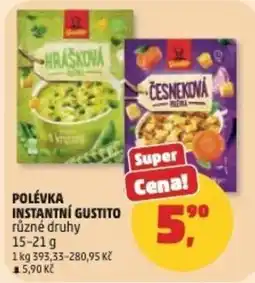 Penny Market Gustito polévka instantní nabídka