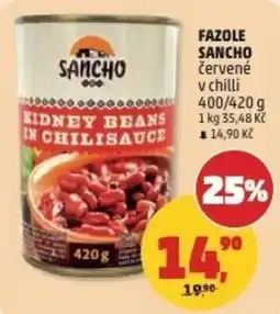 Penny Market Sancho kidney beans in chillisauce nabídka