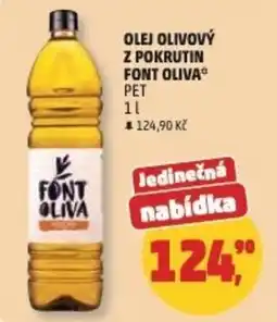 Penny Market Font Oliva olej olivový z pokrutan nabídka