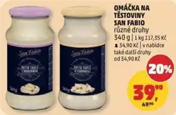 Penny Market San Fabio omáčka na těstoviny nabídka