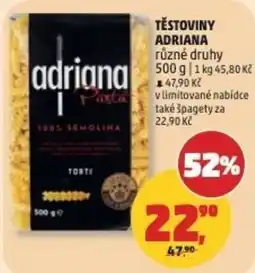 Penny Market Adriana různé druhy nabídka