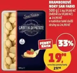 Penny Market San Fabio bramborové noky nabídka