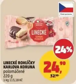 Penny Market Linecké rohlíčky karlova koruna polomáčené nabídka