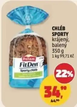 Penny Market FitDen chléb sporty nabídka