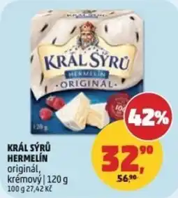 Penny Market Král sýrů hermelín originál nabídka