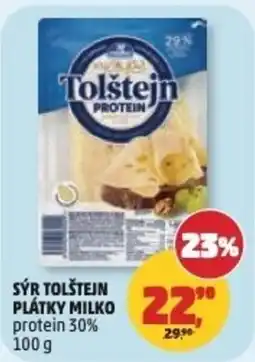 Penny Market Sýr Tolštejn plátky milko nabídka