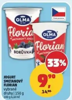 Penny Market Olma jogurt smetanový florian nabídka