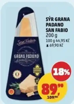 Penny Market San Fabio sýr grana padano nabídka