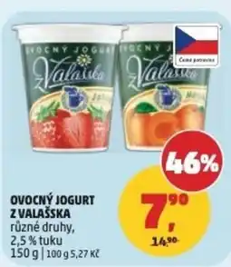 Penny Market Valašská ovocný jogurt nabídka