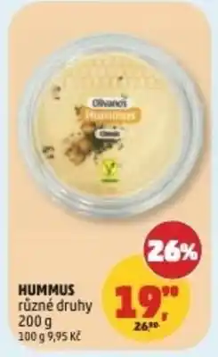 Penny Market Olivando hummus nabídka