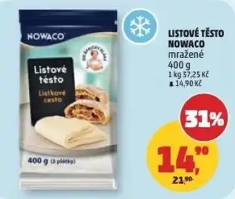 Penny Market Nowaco listové těsto nabídka
