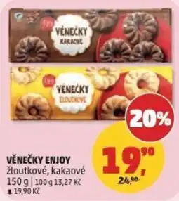 Penny Market Věnečky enjoy žloutkové, kakaové nabídka
