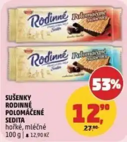 Penny Market Rodinné sušenky polomáčené sedita nabídka