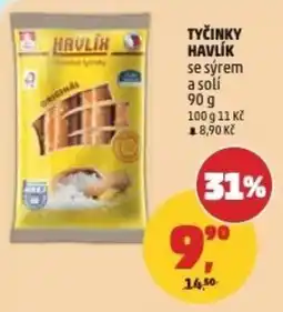 Penny Market Havlík tyčinky se sýrem a solí nabídka