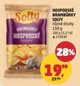 Penny Market Solly brambůrky hospodské nabídka