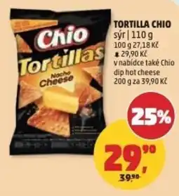 Penny Market Chio tortillas nacho cheese nabídka