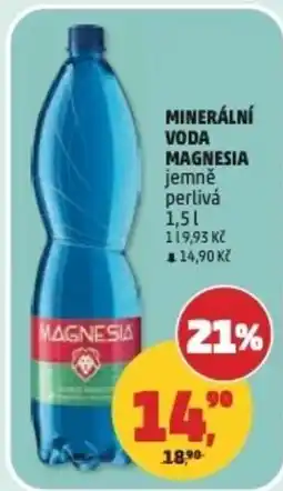Penny Market Magnesia minerální voda jemně perlivá nabídka