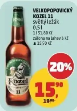 Penny Market Velkopopovický kozel 11 nabídka