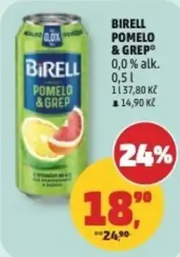 Penny Market Birell pomelo & grep nabídka