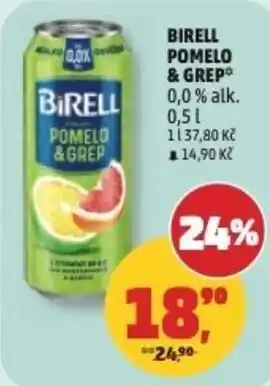 Penny Market Birell pomelo & grep nabídka