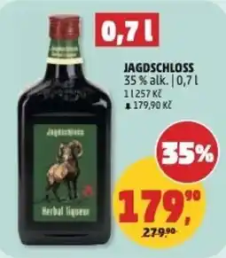 Penny Market Jagdschloss Herbal liqueur nabídka