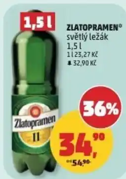 Penny Market Zlatopramen světlý ležák nabídka