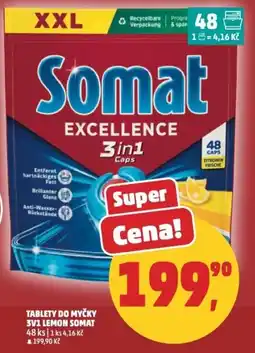 Penny Market Somat excellence 3v1 lemon nabídka