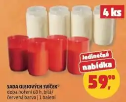 Penny Market Sada olejových svíček nabídka