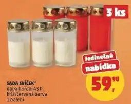 Penny Market Sada svíček nabídka