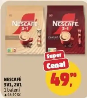 Penny Market Nescafe 3v1, 2v1 nabídka