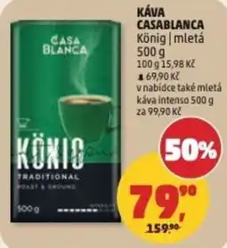 Penny Market Casa Blanca Káva Königs mletá nabídka