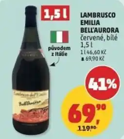 Penny Market Lambrusco Emilia Bell'Aurora nabídka