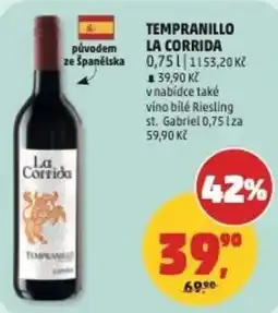 Penny Market La Corrida Tempranillo nabídka
