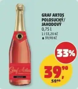 Penny Market Graf Artos polosuchy/jahodovy nabídka