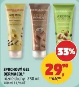 Penny Market Dermacol sprchový gel různé druhy nabídka