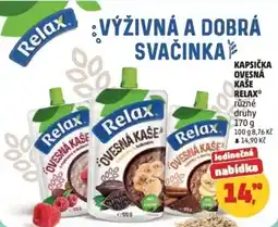 Penny Market Relax ovesná kaše nabídka